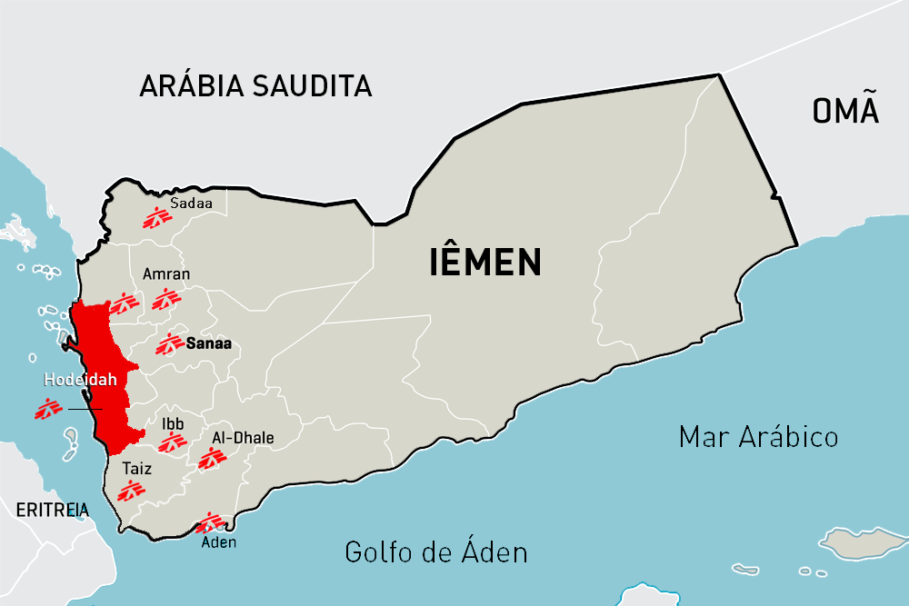 Iêmen: MSF apoia hospitais que cuidam dos feridos em Hodeidah Iêmen: MSF apoia hospitais que cuidam dos feridos em Hodeidah