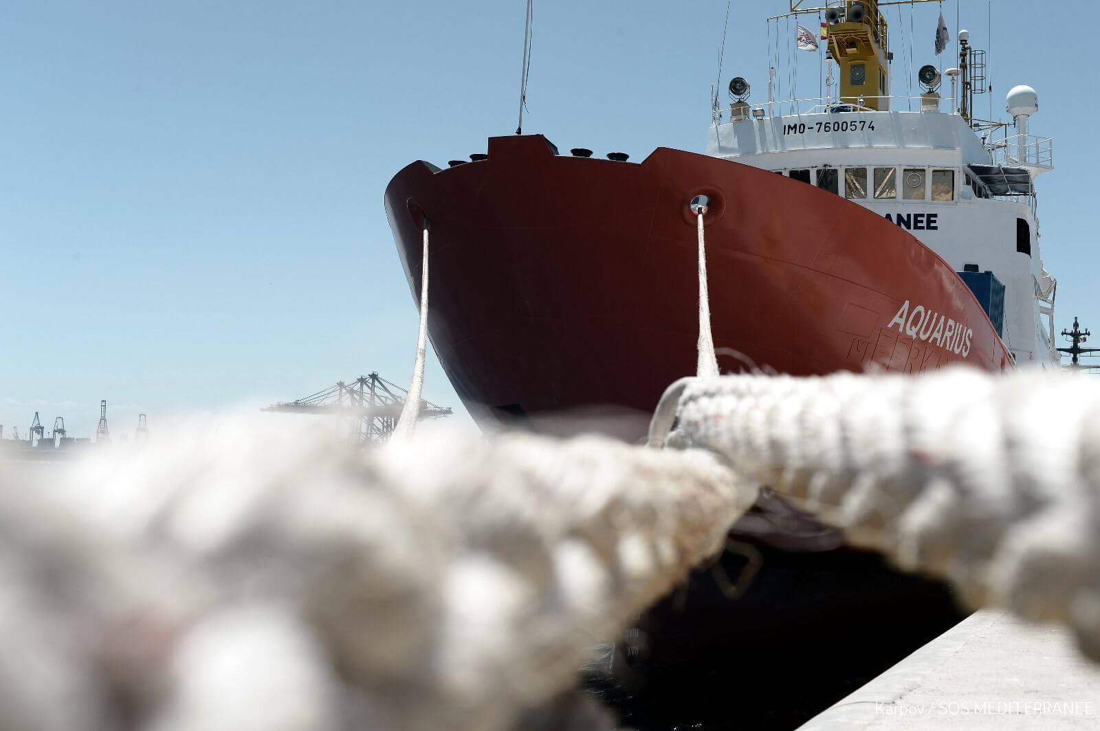 Navio Aquarius retorna ao Mediterrâneo Navio Aquarius retorna ao Mediterrâneo