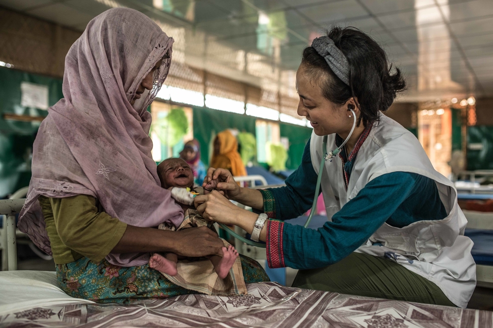 Bangladesh: refugiados rohingyas ainda estão vulneráveis a riscos de saúde graves Bangladesh: refugiados rohingyas ainda estão vulneráveis a riscos de saúde graves