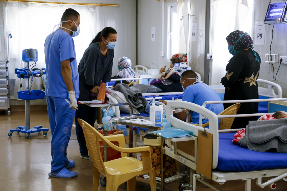 MSF atua em duas frentes no Iraque: combater a COVID-19 e manter outros serviços essenciais MSF atua em duas frentes no Iraque: combater a COVID-19 e manter outros serviços essenciais