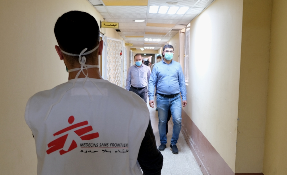 MSF apoia hospitais iraquianos que respondem à COVID-19 MSF apoia hospitais iraquianos que respondem à COVID-19