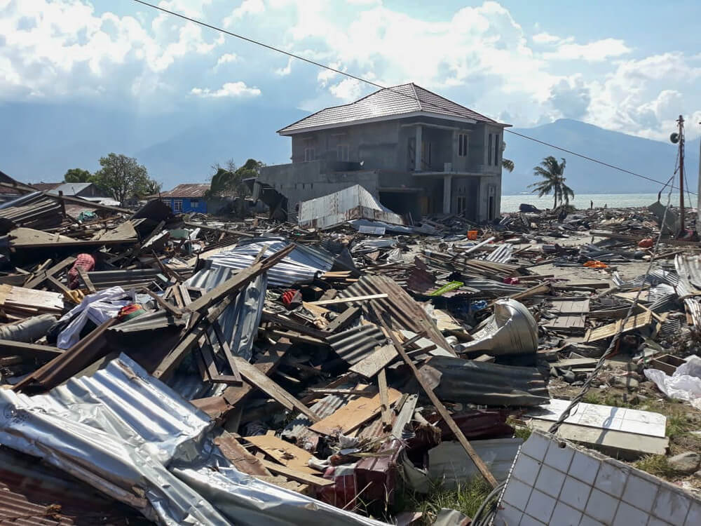 Profissionais de MSF avaliam a situação na Indonésia após terremoto e tsunami Profissionais de MSF avaliam a situação na Indonésia após terremoto e tsunami