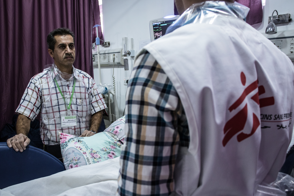 "Os hospitais no Iraque têm sempre que estar preparados” "Os hospitais no Iraque têm sempre que estar preparados”