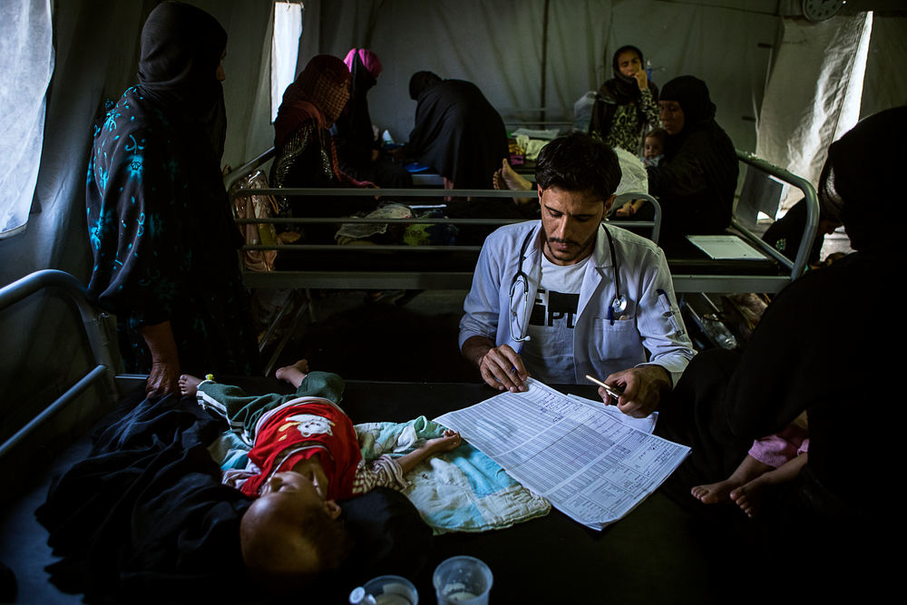 Iraque: MSF atende mais de 300 bebês desnutridos em três meses Iraque: MSF atende mais de 300 bebês desnutridos em três meses