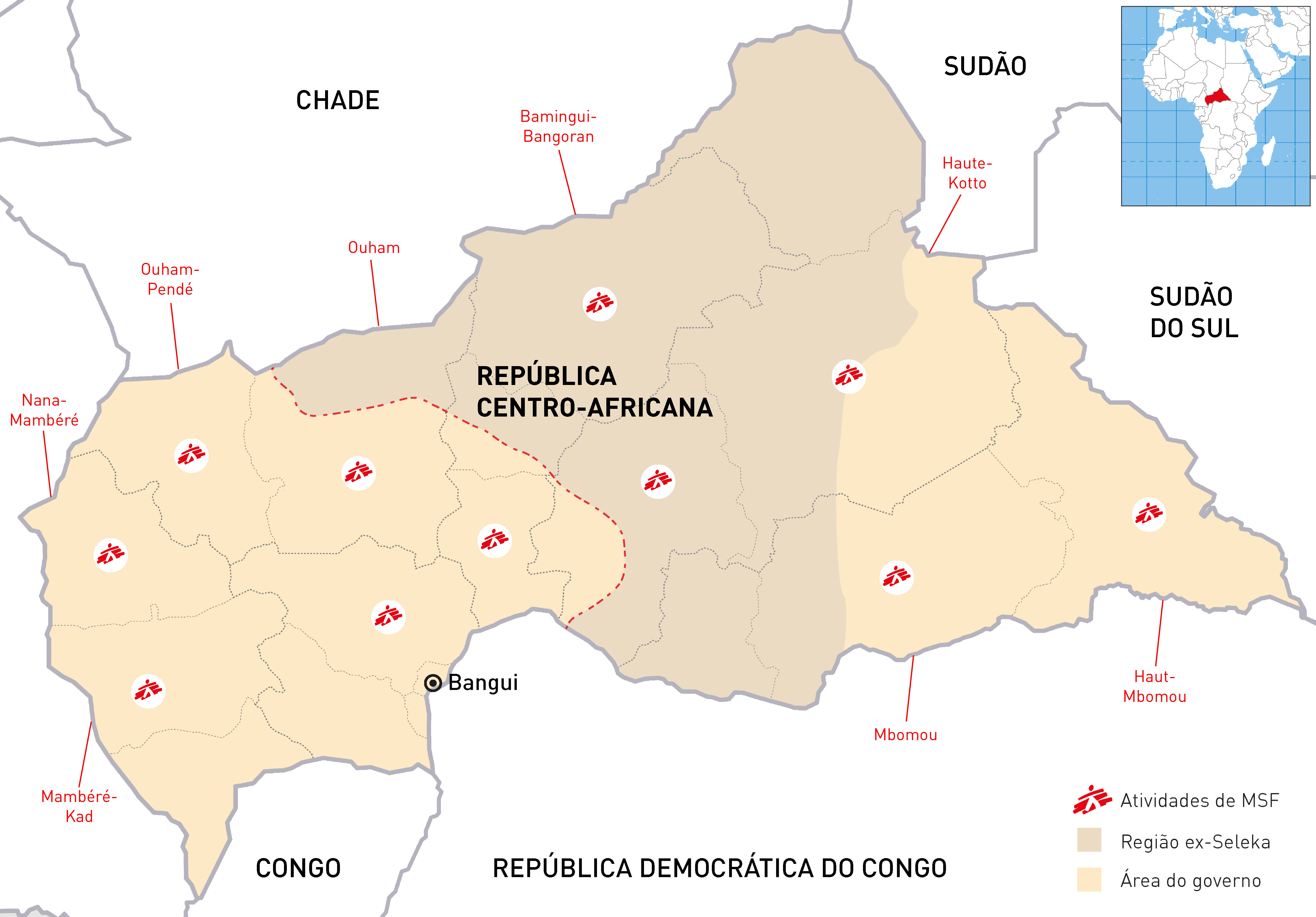Quatro pontos para entender o conflito na República Centro-Africana Quatro pontos para entender o conflito na República Centro-Africana