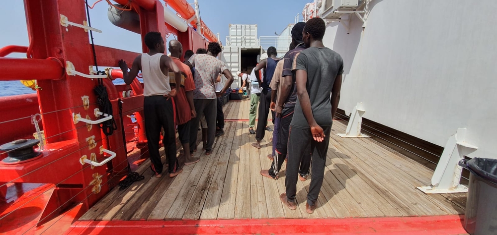 SOS MEDITERRANEE e MSF pedem que sobreviventes de resgate sejam autorizados a desembarcar em local de segurança SOS MEDITERRANEE e MSF pedem que sobreviventes de resgate sejam autorizados a desembarcar em local de segurança