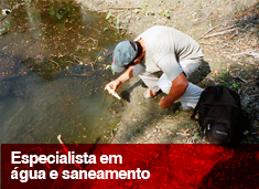 Especialista em água e saneamento