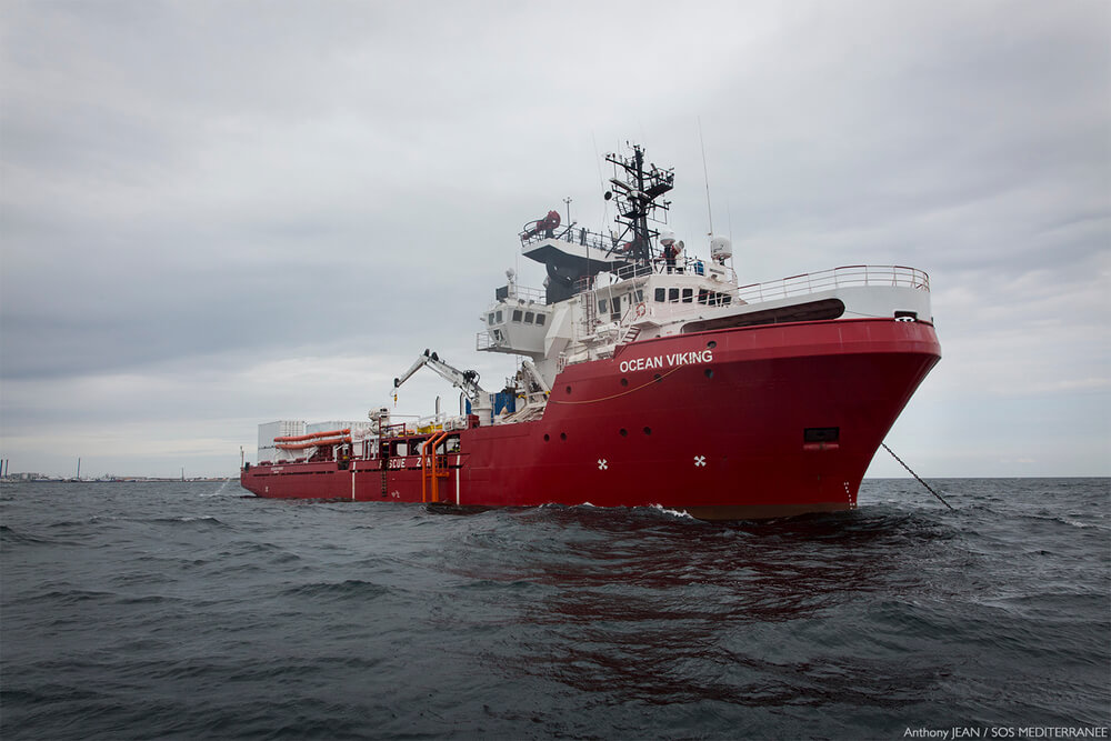 MSF retoma as operações de busca e salvamento com o navio Ocean Viking MSF retoma as operações de busca e salvamento com o navio Ocean Viking