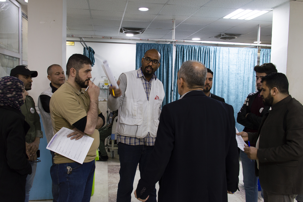 MSF apoia instalações de saúde que tratam feridos no sul do Iraque MSF apoia instalações de saúde que tratam feridos no sul do Iraque