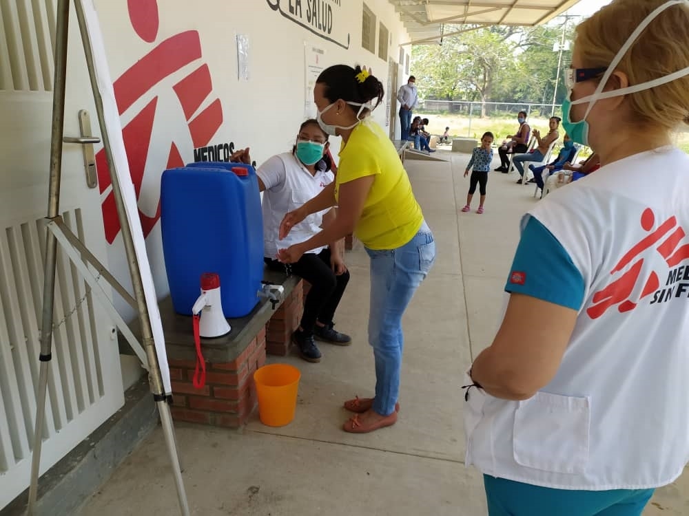 COVID-19: MSF apoia resposta ao coronavírus na Venezuela COVID-19: MSF apoia resposta ao coronavírus na Venezuela
