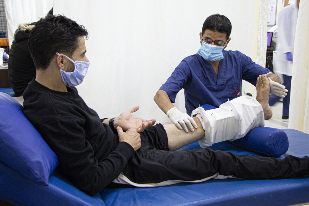 MSF expande atividades de apoio a feridos em Gaza MSF expande atividades de apoio a feridos em Gaza