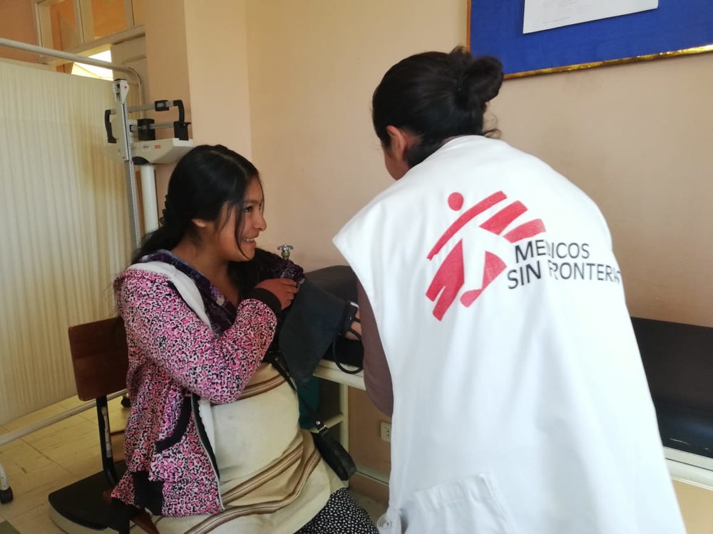 MSF atua para garantir serviços de saúde materna em El Alto, na Bolívia MSF atua para garantir serviços de saúde materna em El Alto, na Bolívia