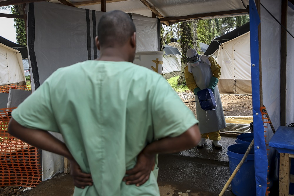 MSF abre centro de recepção para casos suspeitos de Ebola na RDC MSF abre centro de recepção para casos suspeitos de Ebola na RDC