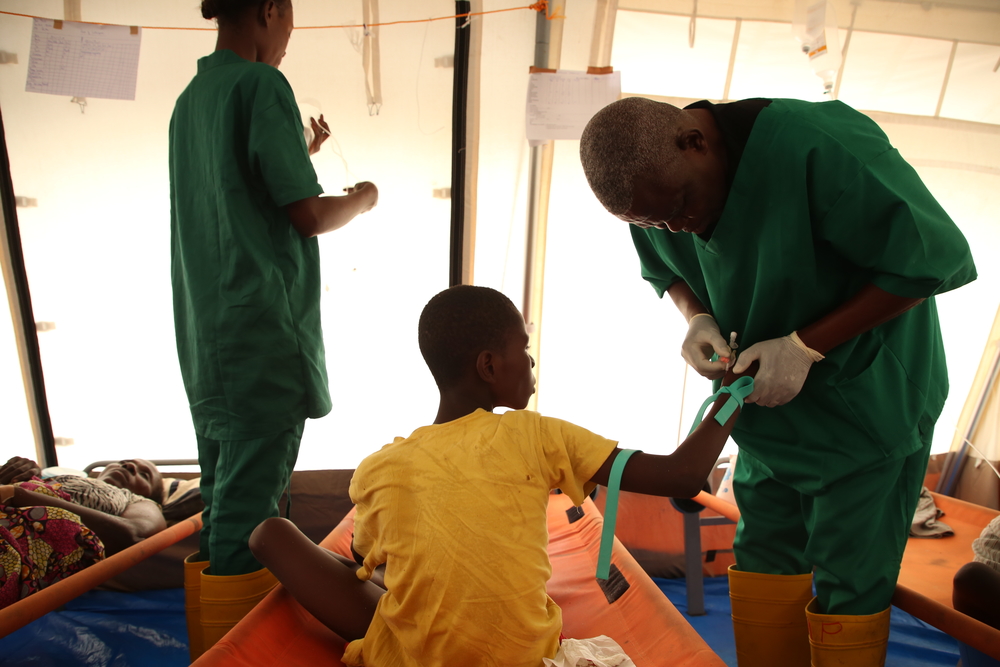 Epidemia de cólera em Kinshasa Epidemia de cólera em Kinshasa