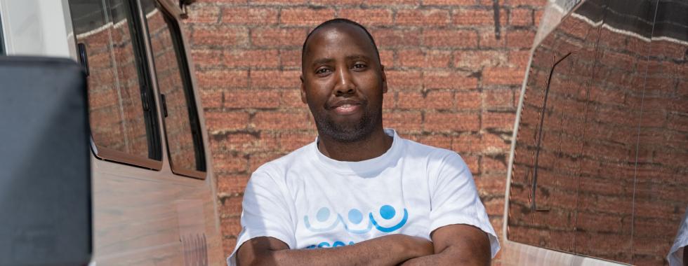 Motoristas que mudam vidas em Rustenburg, na África do Sul