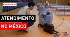 Centro de tratamento de COVID-19 no México