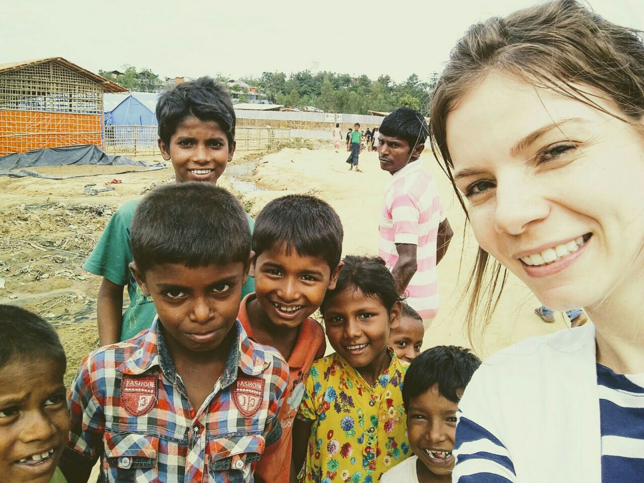 No auge da crise humanitária em Bangladesh No auge da crise humanitária em Bangladesh
